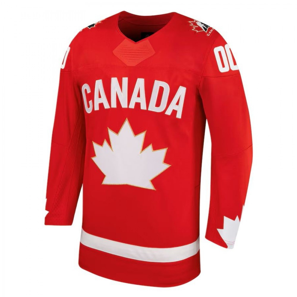 Unisex Red Hockey Canada Alternate Replica Custom Jersey-Pro Kit Vault | Brand New 26/27 Sports Jerseys